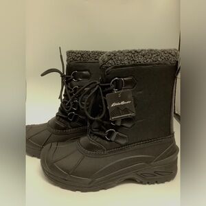 NWT | Eddie Bauer Shane Black Men’s Boots